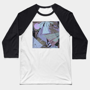 Broken window pane Baseball T-Shirt